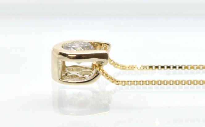0.18ｃｔ 10金 ネックレス イエローゴールド 管理番号 RTJ-016 246-002-YG