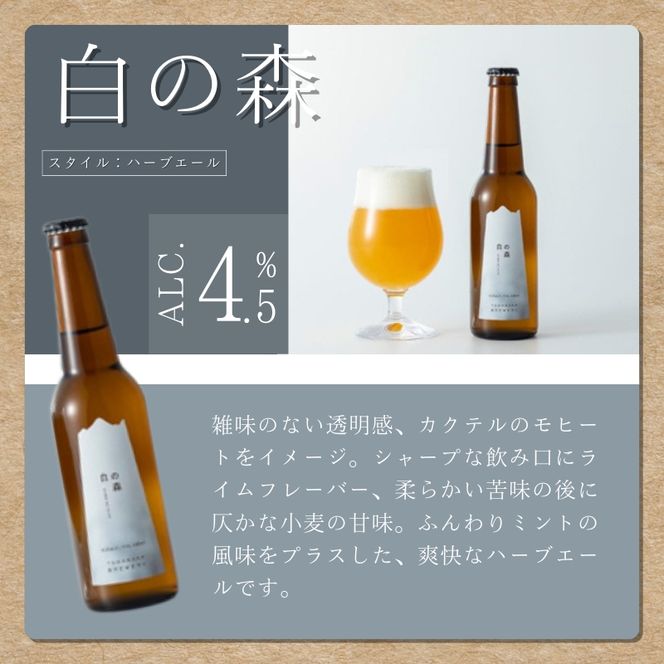 クラフトビール飲み比べ6本箱入りセット 