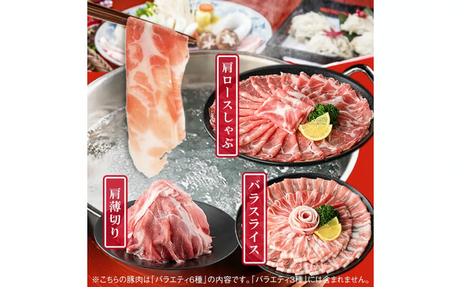 鹿児島県産 豚肉 バラエティ セット6種 計5.4kg b5-201