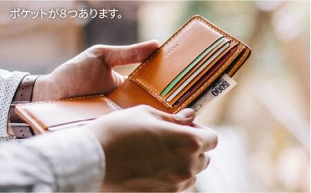 DURAM クラシック 二つ折り 財布 / 2つ折り 革 レザー 9001 糸島市 / Duram Factory ドゥラムファクトリー[AJE053]