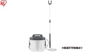 電池式噴霧器 ツインノズルIR-4W ダークグレー 噴霧器 4L 電池式 散布 アイリスオーヤマ 噴霧機  タンク ノズル 除草 園芸 消毒 除草剤 庭 電池 噴霧 噴射 薬剤 薬品 撒き 電動 家庭用 肩掛け 背負式 液肥撒き 除草剤散布 液肥散布 液肥 雑草防止