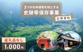 ON0006 【返礼品なし】3つの日本遺産を核とする史跡等保存応援寄附（大阪府泉佐野市）