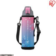 水筒 キッズ 1L 直飲み 真空断熱ダイレクトボトル DBR-1000 ピンク アイリスオーヤマ 1リットル 子供 マグボトル おしゃれ 軽量 保冷 運動会 部活 スポーツ