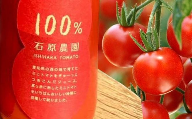 【先行予約】  100％ トマトジュース 720ml×2本 トマト ジュース 健康 愛西市 / 株式会社石原農園[AEBG002]