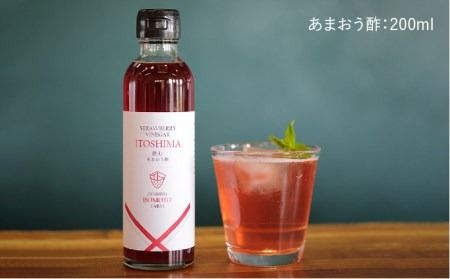 【 福岡名産 】 あまおう 飲む酢 ＆ 果肉たっぷり コンポート セット[ATB006]