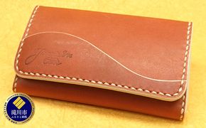 Vague　名刺入れ　(ブルゴーニュ)