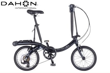 40年の歴史をもつ米国ダホン社の高性能折り畳み自転車 DAHON International Nuwave Space Black-[G587-2]