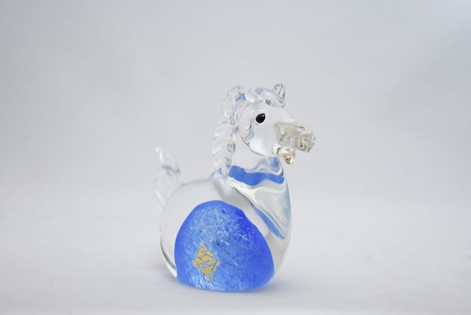 【期間限定】干支 青午 SE-076BL【粋工房】_HA1878