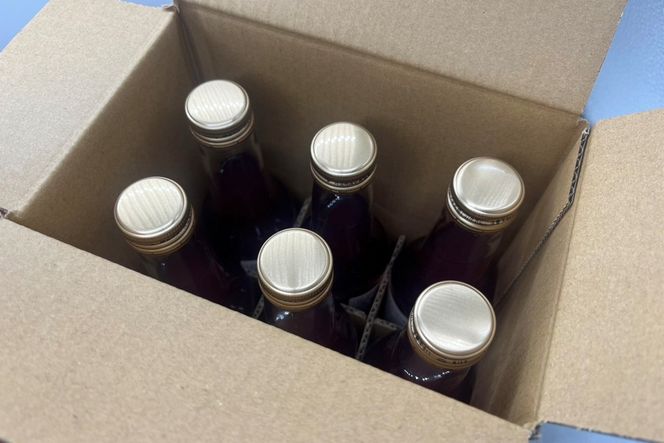 京丹後のぶどう炭酸ジュース（ソーダ） 小瓶6本入り（2025年9月下旬～発送）　SF00041