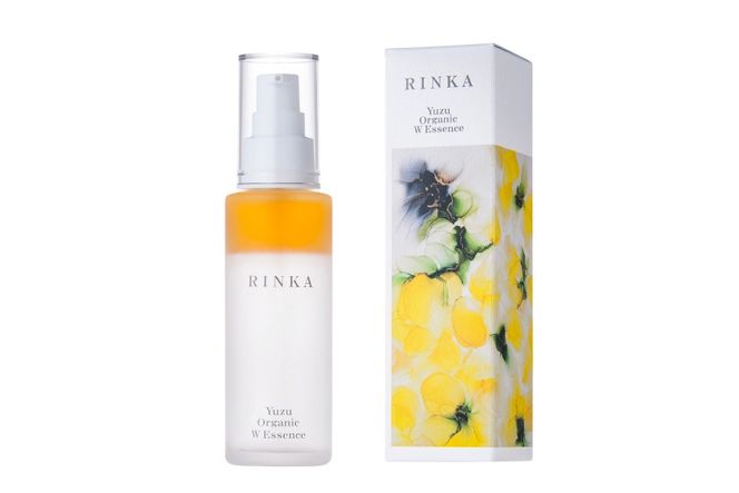 美容液 ユズ オーガニック ダブルエッセンス 60mL 1本 RINKA [ABCオーガニック 埼玉県 小川町 295] Rinka リンカ オーガニックコスメ コスメ スキンケア フェイスケア ゆず 柚子 二層式美容液