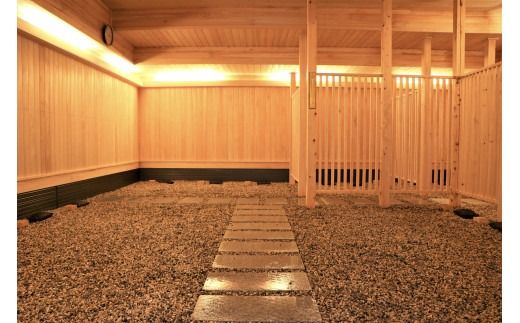 石和名湯館糸柳　特別室　遊び草　Aタイプ　平日ペア宿泊券1泊2食付き 021-017
