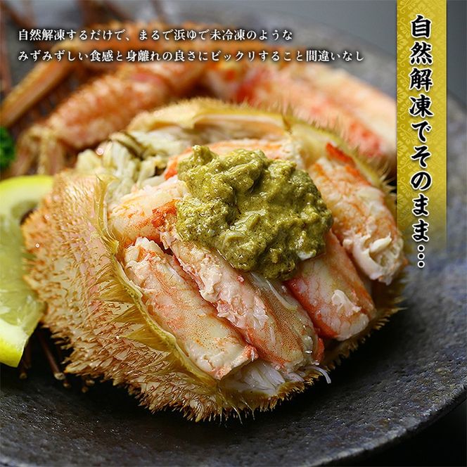 20-269 【甲羅組】北海道産　ボイル毛蟹