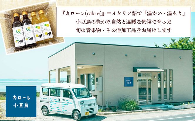 【 小豆島 】夕陽ヶ丘青とうがらしと青みかんぽん酢・夕陽ヶ丘青みかんドレッシングセット（各2本） 調味料 ドレッシング ポン酢 ぽん酢 料理 手軽 ピリ辛 香川 香川県 土庄 土庄町