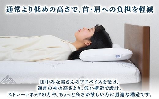 エアウィーヴ ピロー スリム ミニ | 枕 低め 女性 ストレートネック