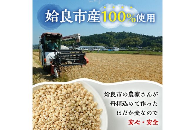 a630 《訳あり・数量限定》姶良市産はだか麦35g×105袋(合計約3.6kg超え)【竹之内穀類産業】姶良市 国産 麦ごはん用はだか麦