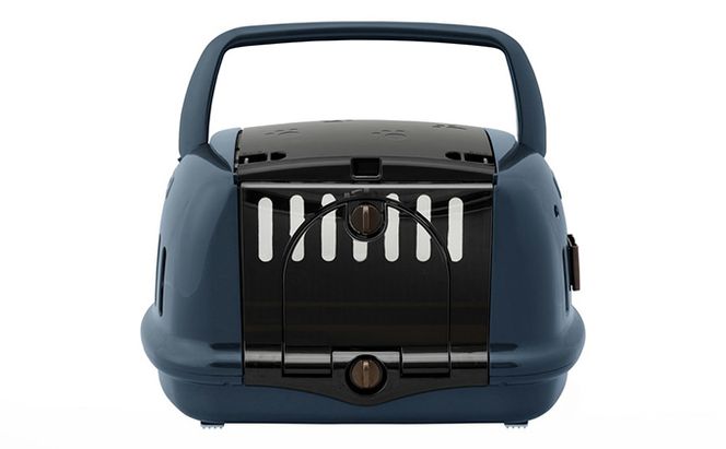 ペットハウス&キャリー ネイビー P-HC480 アイリスオーヤマ ペット用品 ペットグッズ ペットキャリーバッグ 猫 小型犬 おうち 出し入れラク 車 移動 シートベルト固定 給水ボトル 