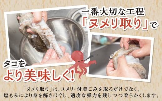 北海道旨味たこ【1.0kg以上×足のみ】