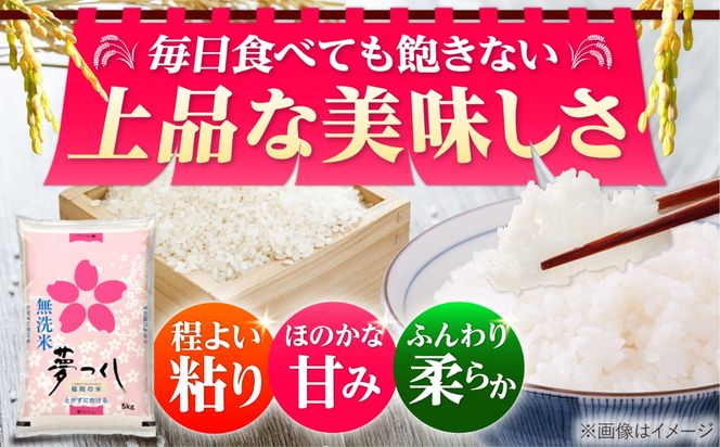 夢つくし無洗米15kg　《築上町》【酒見食品工業株式会社】 米 こめ 無洗米[ABER007]
