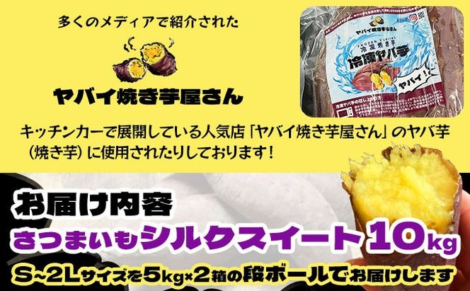 北海道 伊達 さつまいも シルクスイート 10kg 熟成 高糖度 サツマイモ 芋 甘い スイートヤバ芋 産地直送