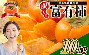 【先行予約】岐阜県瑞穂市産 訳あり富有柿 10kg ※2026年11月～発送