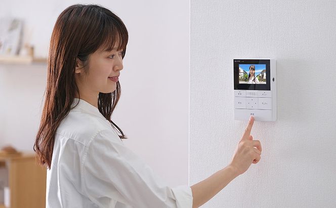 インターホン テレビドアホン TD-SM5030CT-BSH ブラックフレーム/ガンメタリック アイリスオーヤマ スマホ 対応 連動 自動録画 録画 カメラ付き 録画機能 防犯カメラ 監視カメラ 防犯 モーション検知 動体検知 雑貨 日用品 