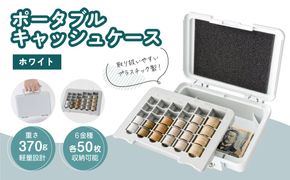 ns097-004-1 カール事務器 手提げ金庫 ポータブルキャッシュケース ホワイト CX-003-W