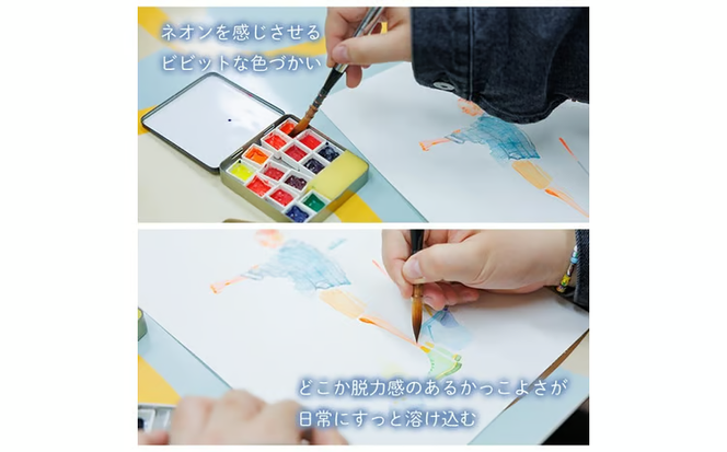 ＜WAKAKO＞ 創作グループ「かるくびるど」 オーダー原画B (2Lサイズ相当) イラスト アート 絵 雑貨 絵画 オリジナル インテリア 大分県 佐伯市 【JF006】【まんがスタジオもとちゃん.ネット】