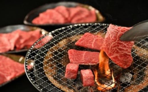 松阪牛　肩・モモ・バラ(焼肉用)200ｇ【000498】