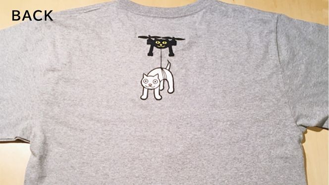 ギャラリーおたさく 」 おたさく Tシャツ ドローン 男女兼用