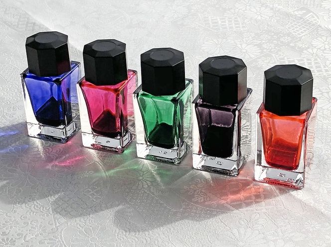 Z-37-5 【選べる戦国家紋100種類】家紋万年筆＋おまけのインクつき（鎌倉幕府：青色）