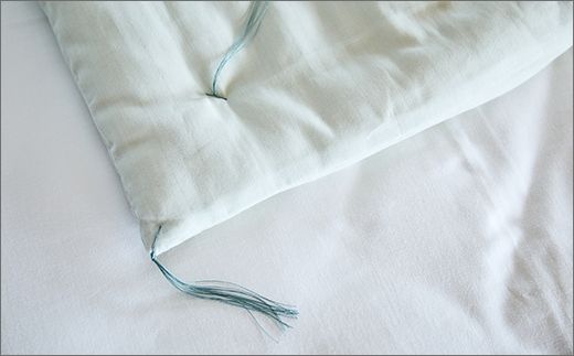 天然繊維　手作り　オーガニックコットン肌掛けふとん　HT00001