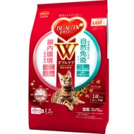 ビューティープロ キャット Ｗケア 腸内・自然免疫ケア 1.2kg ｘ8(ケース単位) キャットフード