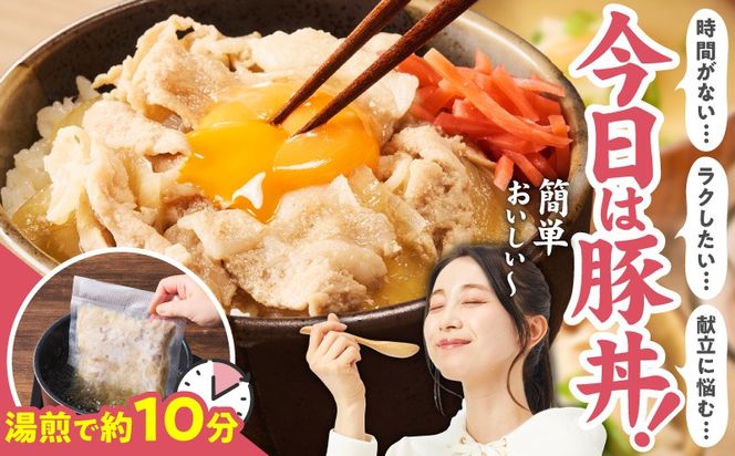 G4515 豚丼の具 1.5kg（150g×10パック）湯煎 簡単調理