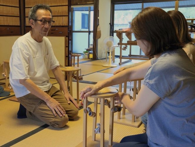 伊賀くみひも　ペア組紐体験&工房見学　松島組紐店 【mtsm0003】