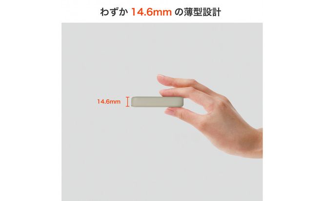 フラットUSBアダプターPD30W　UC-23B(BE) 272183_AZ208