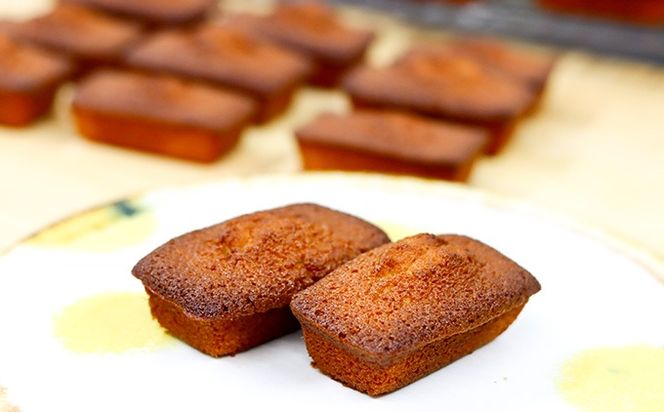 土佐ジロー卵の米粉フィナンシェ（５個）と土佐ジロー黄色プリン（５個）