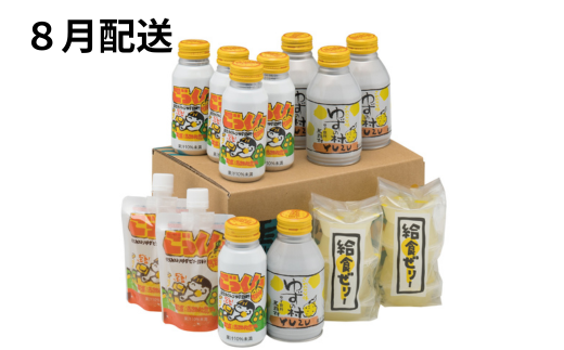 【定期便】ゆず製品定期便 （年6回コース） 調味料 ジュース