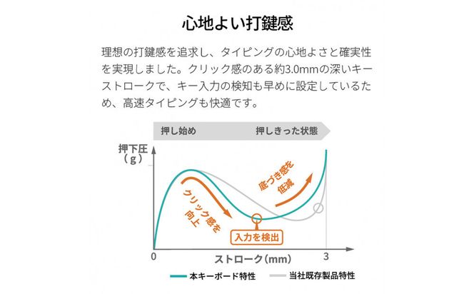 テンキー付きワイヤレスキーボード FMV Comfort Keyboard KB800 141305_MP07