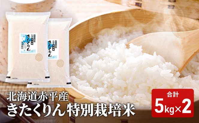 北海道赤平産 きたくりん 10kg (5kg×2袋) 特別栽培米 米 北海道 お米 
