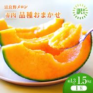 ＜2026年発送＞富良野メロン 約1.3kg～1.5kg 1玉 [ メロン フルーツ 果物 北海道 富良野 ]