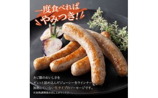 あじ豚生ウインナーセット 【 肉 豚 豚肉 あじ豚 ウインナー 生ウインナー 宮崎県産 川南町産 】[D00229]