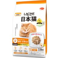 ラシーネ 日本猫 避妊・去勢後用 1.18kg ｘ8(ケース単位) キャットフード