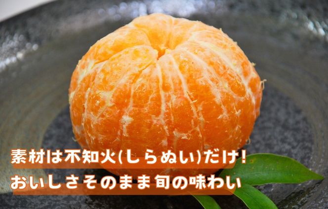 冷凍 不知火 （しらぬい） 70g × 10袋 ひとくちデザート カチウマ スイーツ 果物 旬の味わい 和歌山県産不知火100% AX428