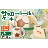 【いちごのバースデーケーキ】サッカーボールケーキ　スイーツ デザート 洋菓子 お取り寄せ 愛知県 小牧市 送料無料 日時指定可[125L03]