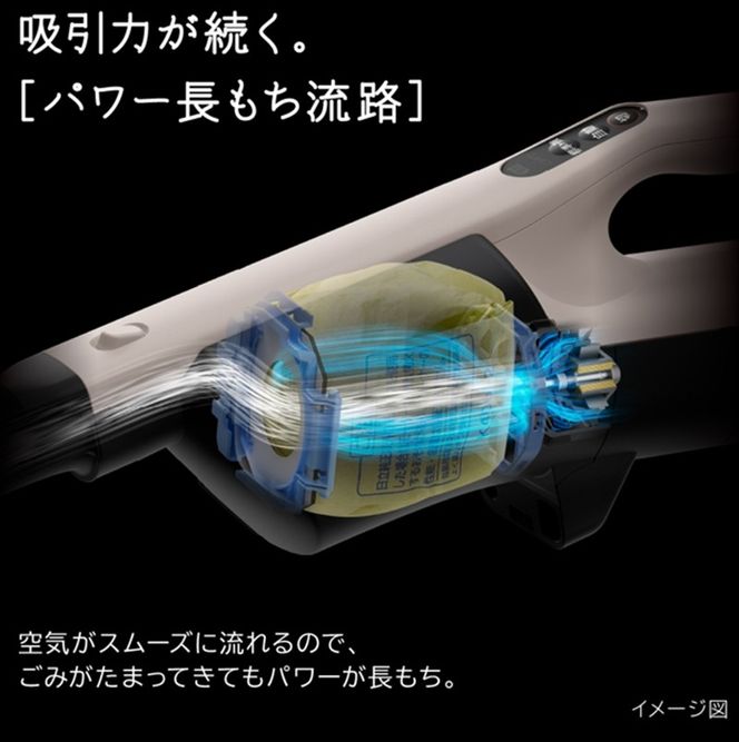 167-5-150　【かるパックスティック】コードレス掃除機PKV-BK3P(C)【 HITACHI 日立 家電 茨城県 日立市 】