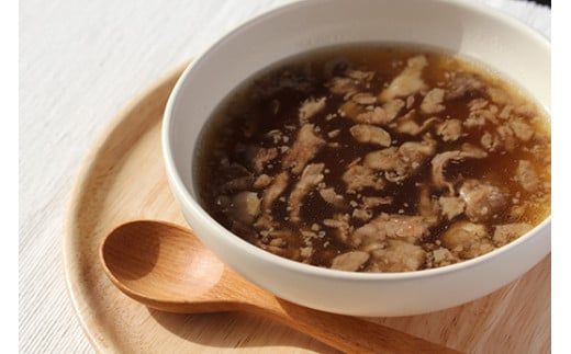 《お肉職人のとっておき》ほっとする近江牛骨まわり肉のスープ【CB14W】