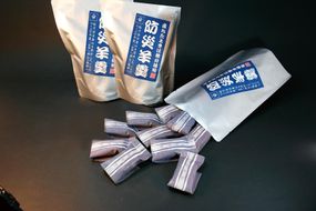a14-139　災害 備蓄 6年保存 羊羹 4袋60個 防災 保存食 非常食 菓子 焼津
