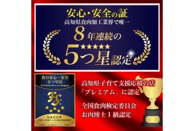 ハンバーグ 自家製 手作り 約90g×8個 総計約720g 黒毛和牛ハンバーグ 牛肉 100％ 【(有)山重食肉】（室戸海洋深層水塩使用）