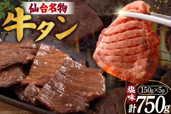 牛たん 杜の都 仙台 名物 牛タン 塩味 750g [佐藤精肉店 宮城県 気仙沼市 20566254] 牛タン 肉 牛肉 精肉 牛タン塩 牛たん塩 冷凍 牛タン 焼肉 BBQ アウトドア 牛タン バーベキュー タン 牛たん