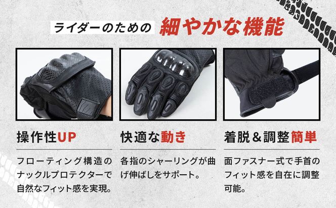 【デグナー】メッシュスポーツグローブ＜ブラック-レッド Mサイズ＞｜京都 バイクギア 人気ブランド バイク [TG-80M]［ グローブ バイク  革 レザー スマホ対応 人気 おすすめ ツーリング ライダー バイカー ギア パーツ 通販 送料無料 ふるさと納税 ］ 261009_A-JR180VC07